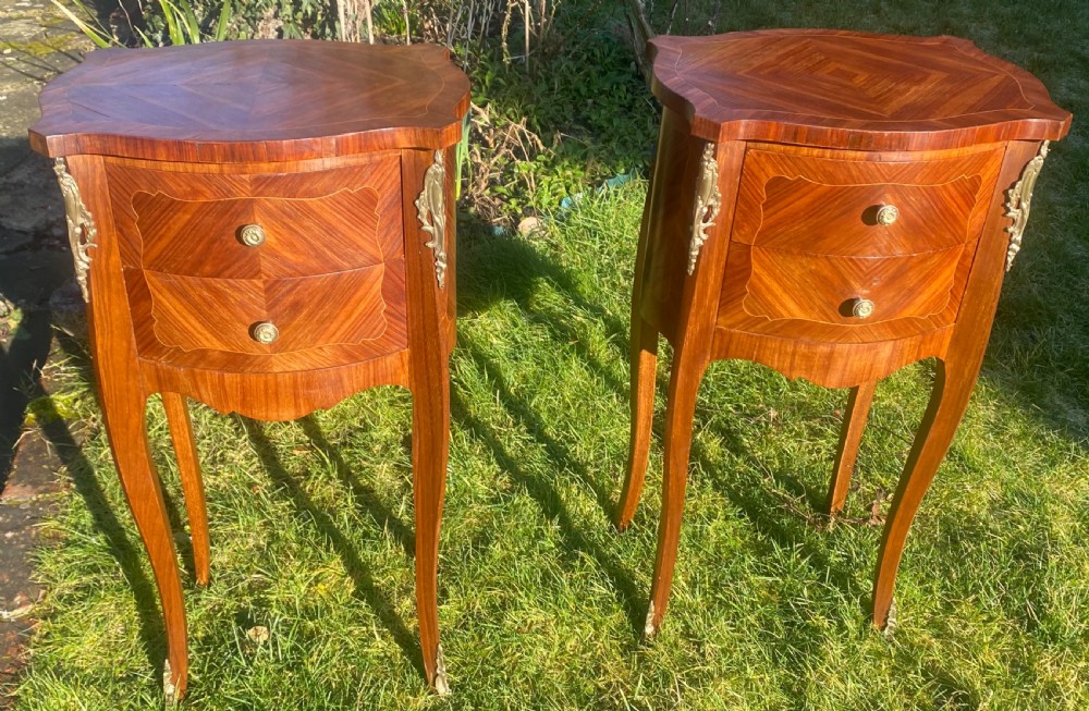 Pair of Kingwood bedside tables