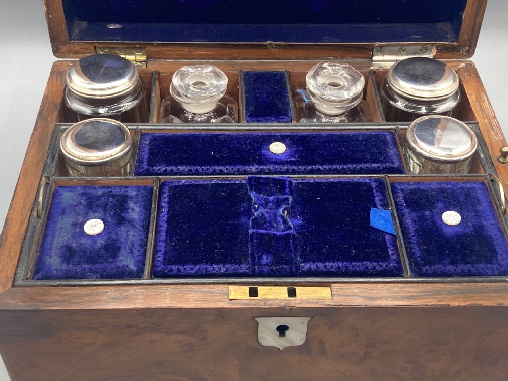 Victorian Walnut Traveling Box  View VII