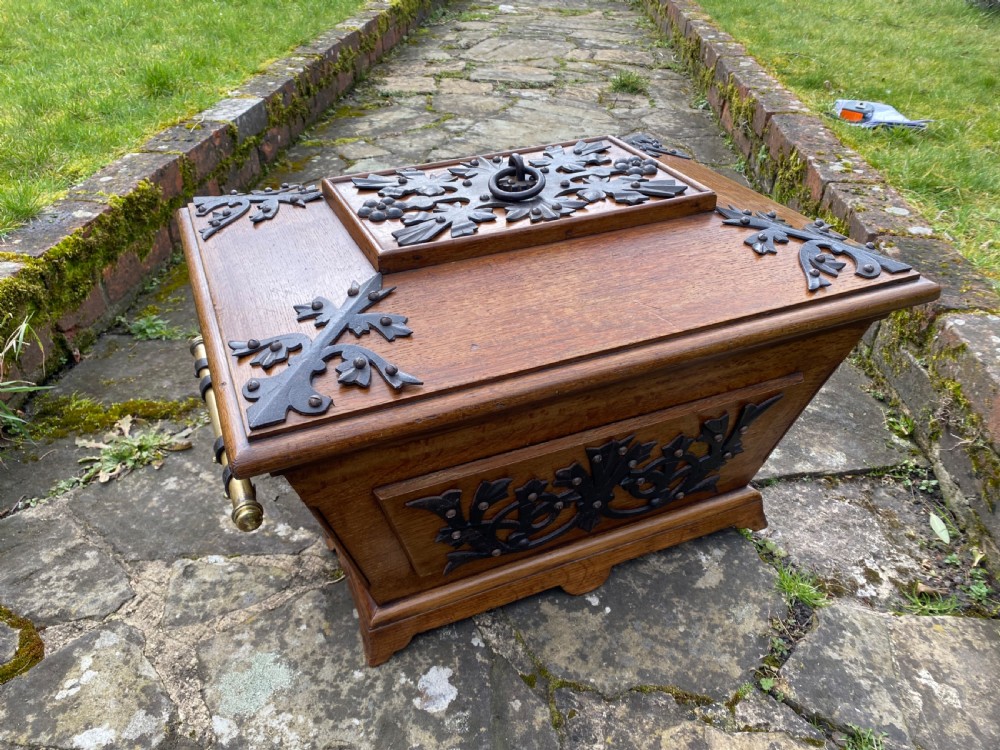Benham and Froud coal box or cellarette  View III