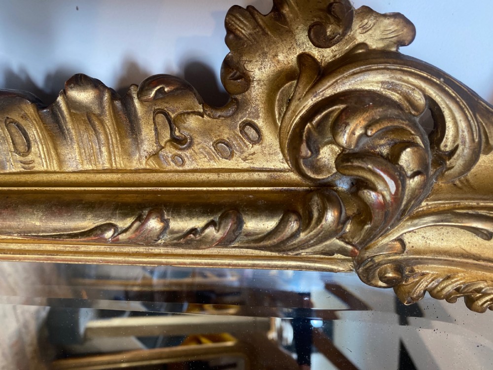 Very large rococo mirror  View II