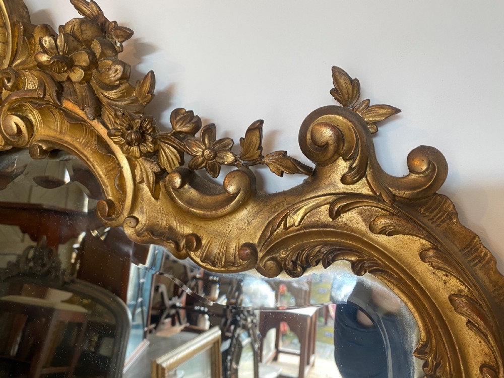 Very large rococo mirror  View IV