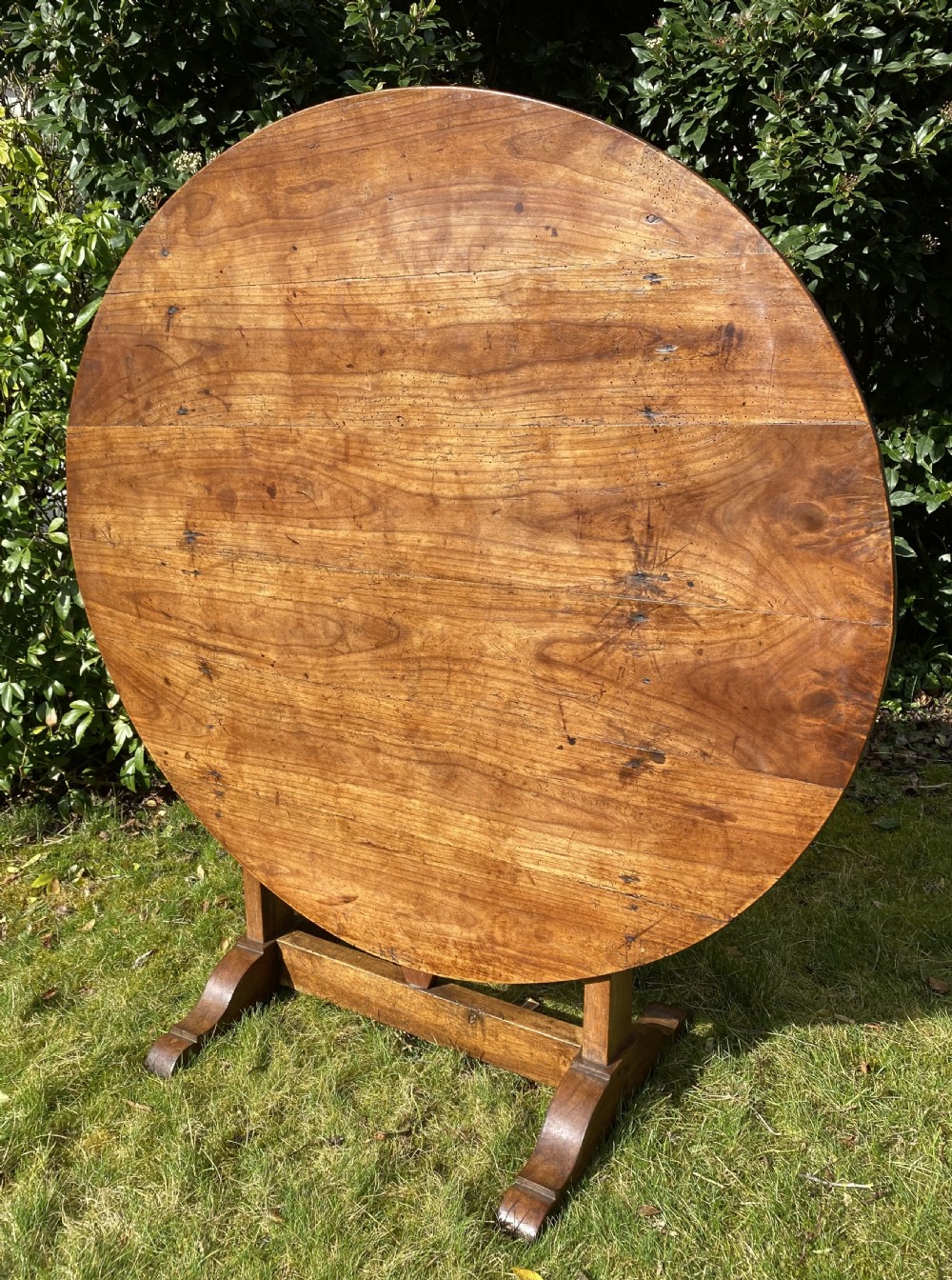 Cherrywood wine tasting table 