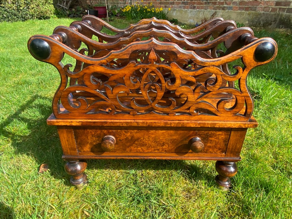 Burr walnut Canterbury  View III