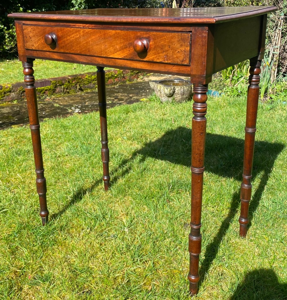 Small late Georgian side table  View III