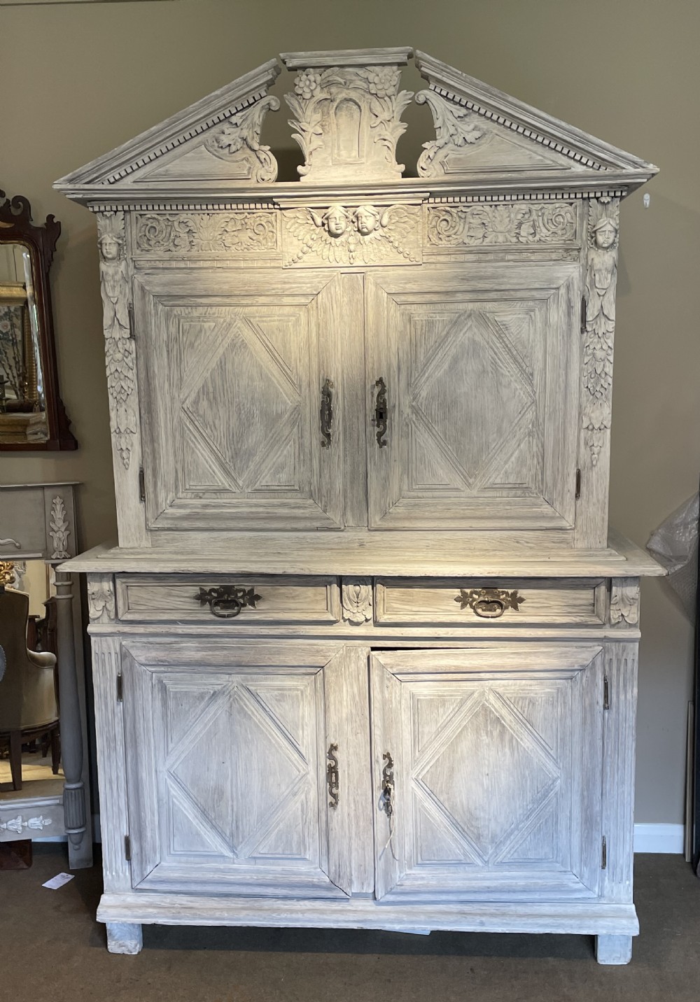 18thC Buffet Deux Corps View VI