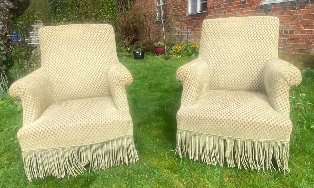 Pair of French Armchairs 