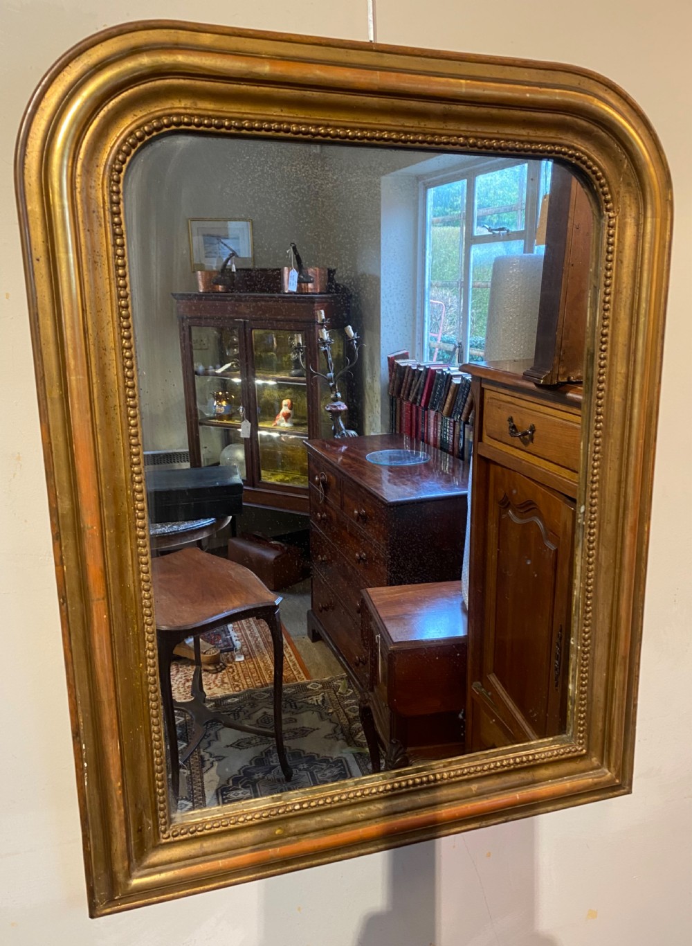 Small Louis Philippe Mirror View III