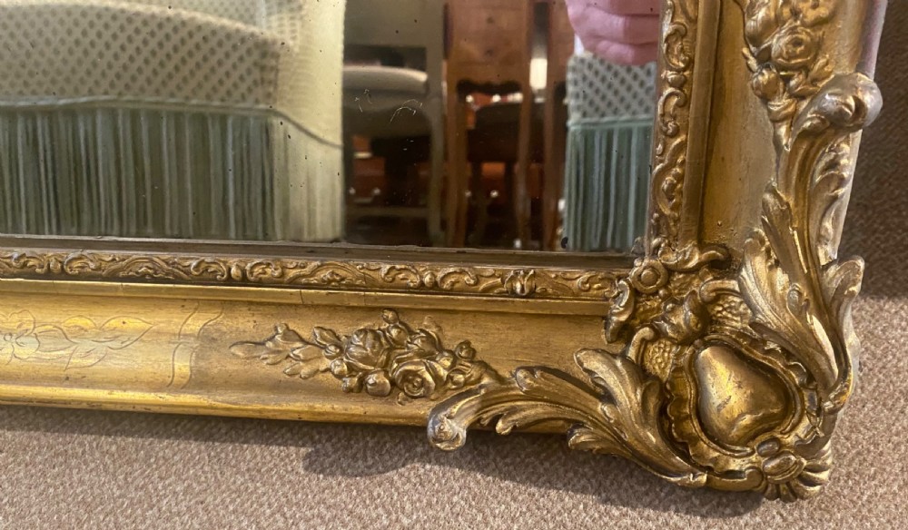 French gilt landscape mirror  View III