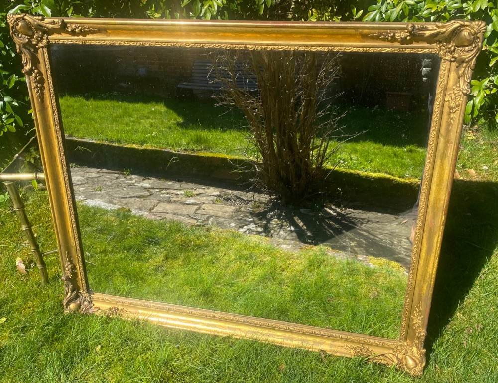 French gilt landscape mirror  View VI
