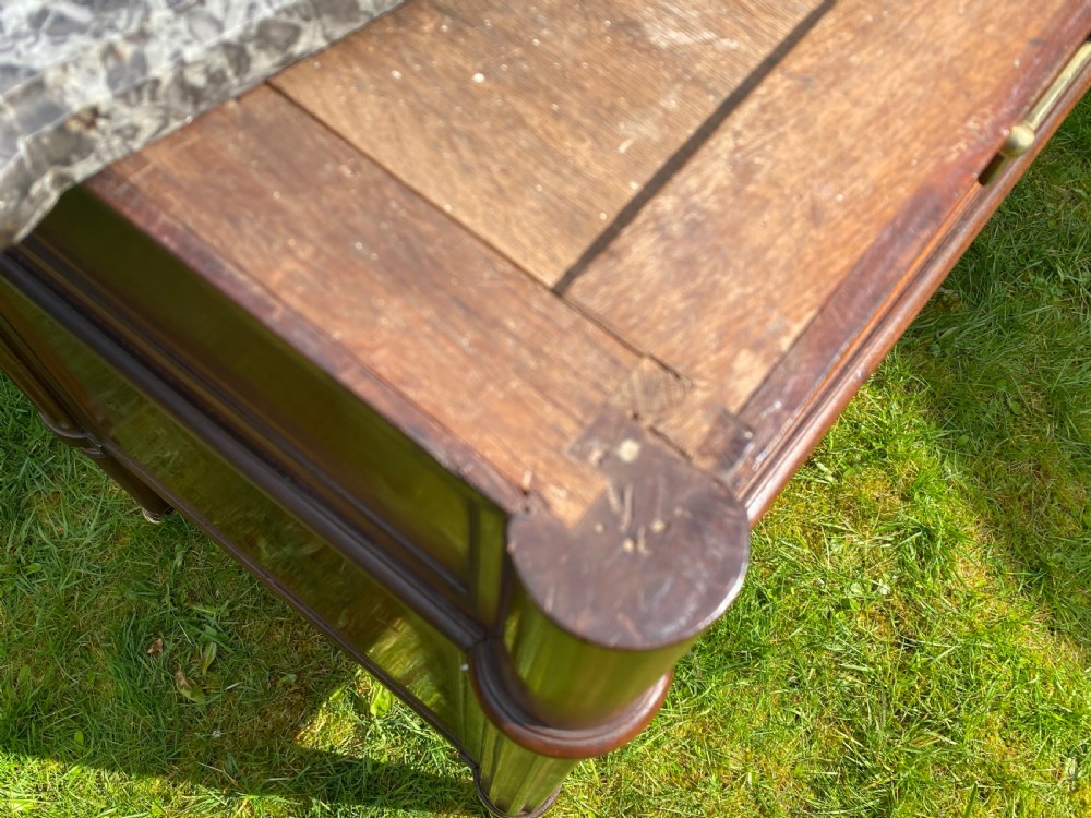 Late 18th century mahogany commode View VII