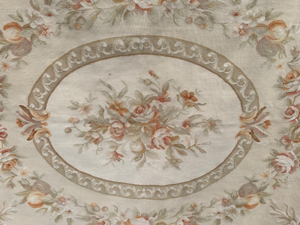 19th C Aubusson Rug  View VII