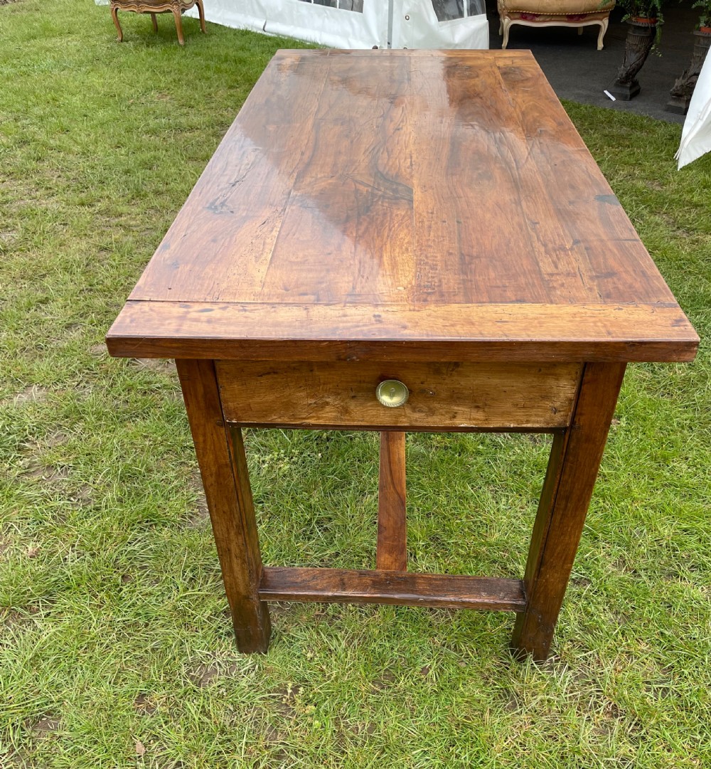 French Walnut Country Table  View III