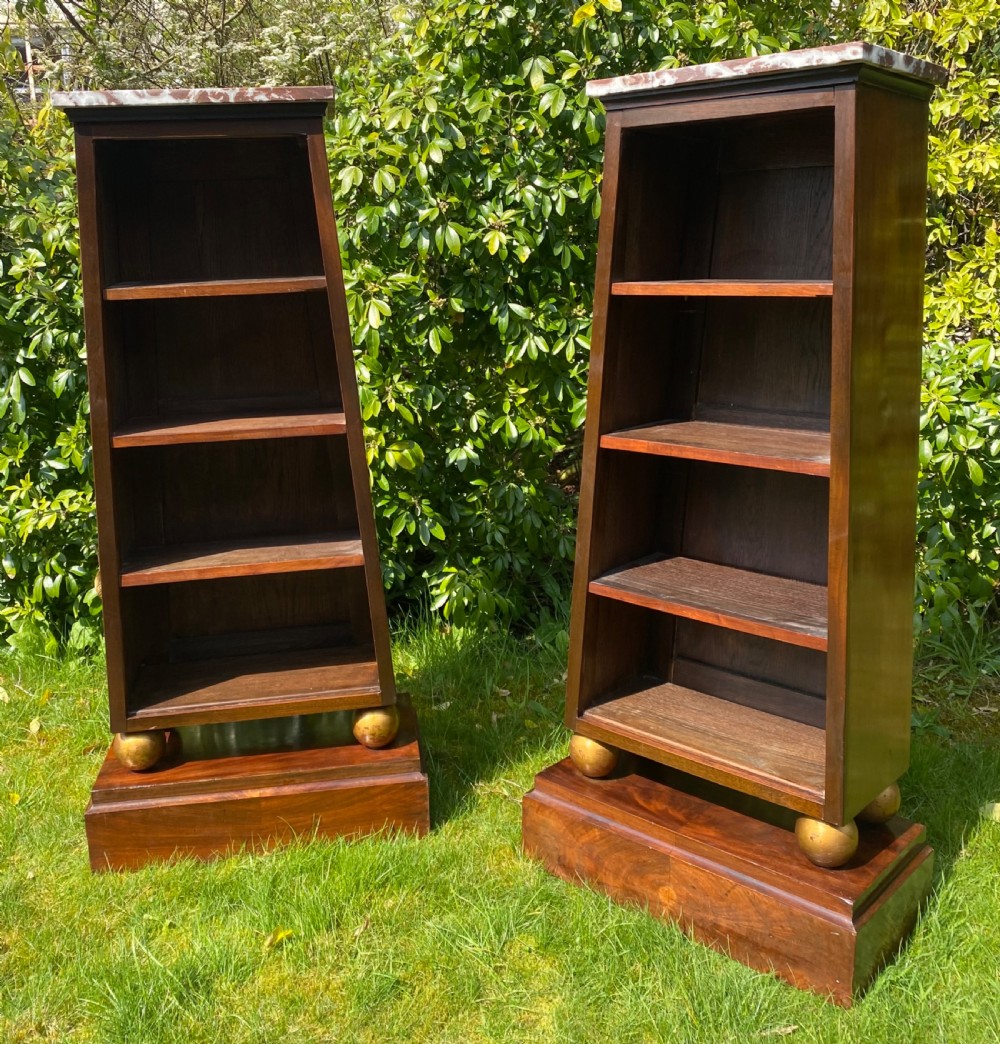 Pair of bookcases 