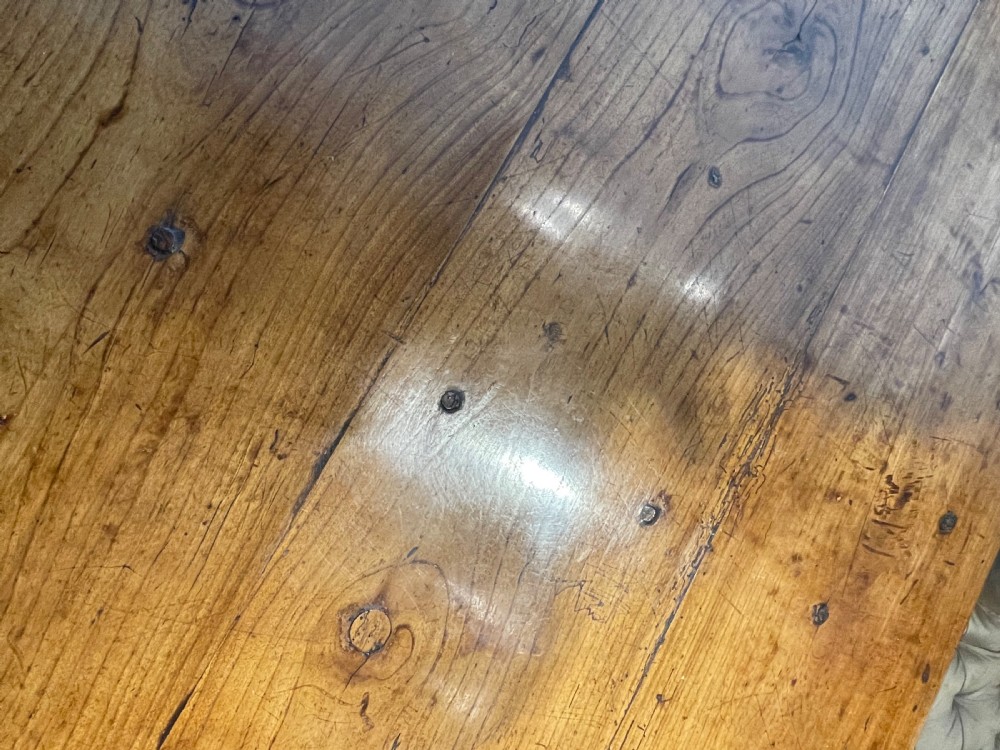 French Cherry Wood Farm Table  View VI