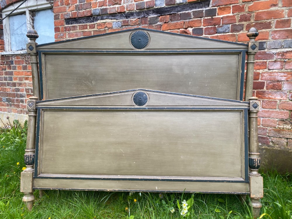 Painted Directoire king size bed  View III