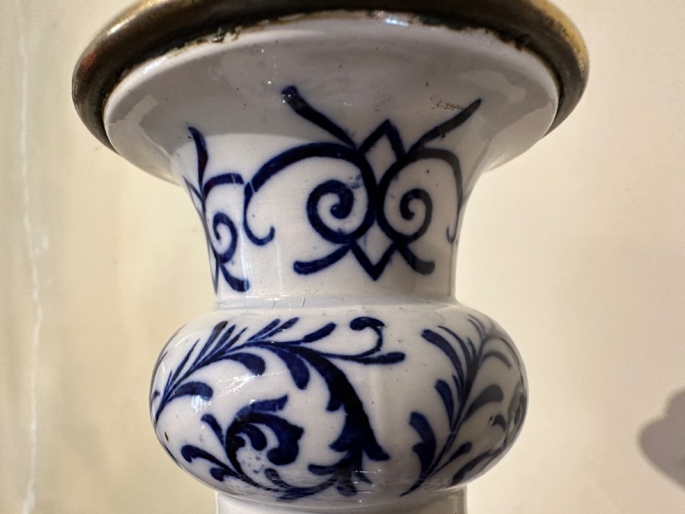 Delft Style Table  Lamp  View III