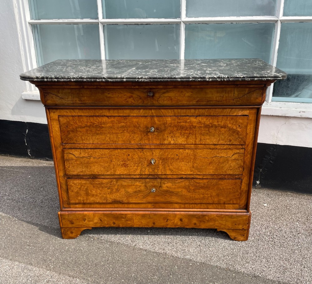 Louis Philippe Walnut Commode 