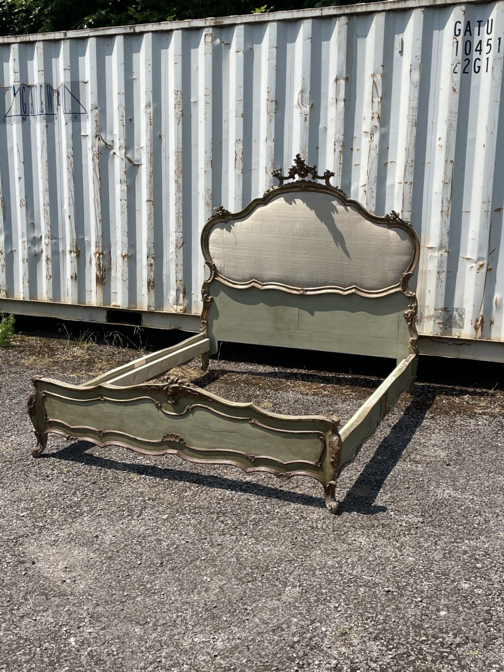 Italian Gilt & bigger than king size Bed