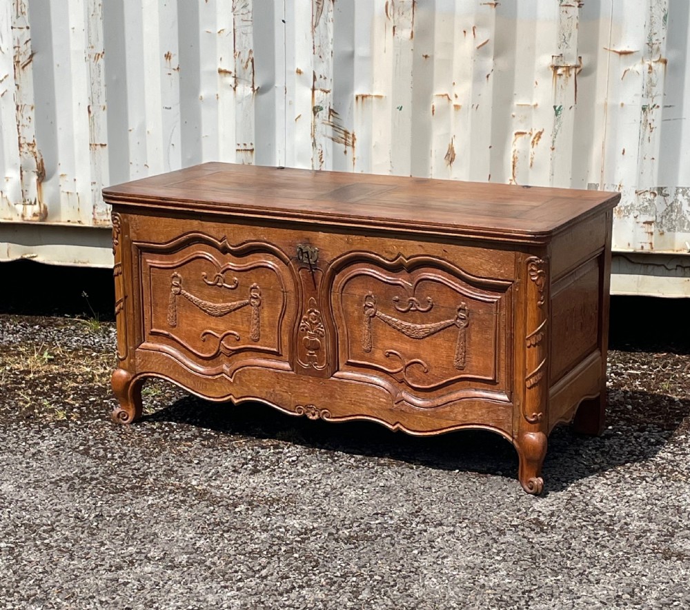 Period Carved Oak Coffer 
