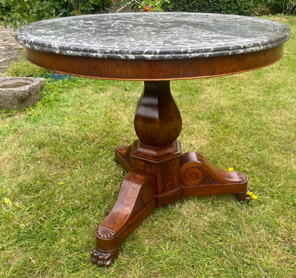 Flame mahogany Gueridon or centre table View III