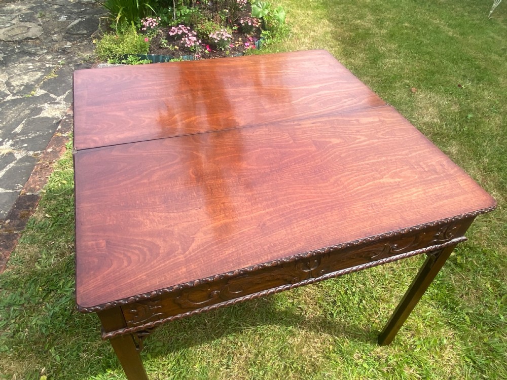 18th Century Cuban Mahogany tea or side table View VII