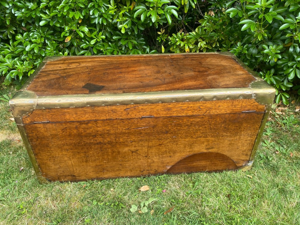 Brass bound Camphorwood chest View III