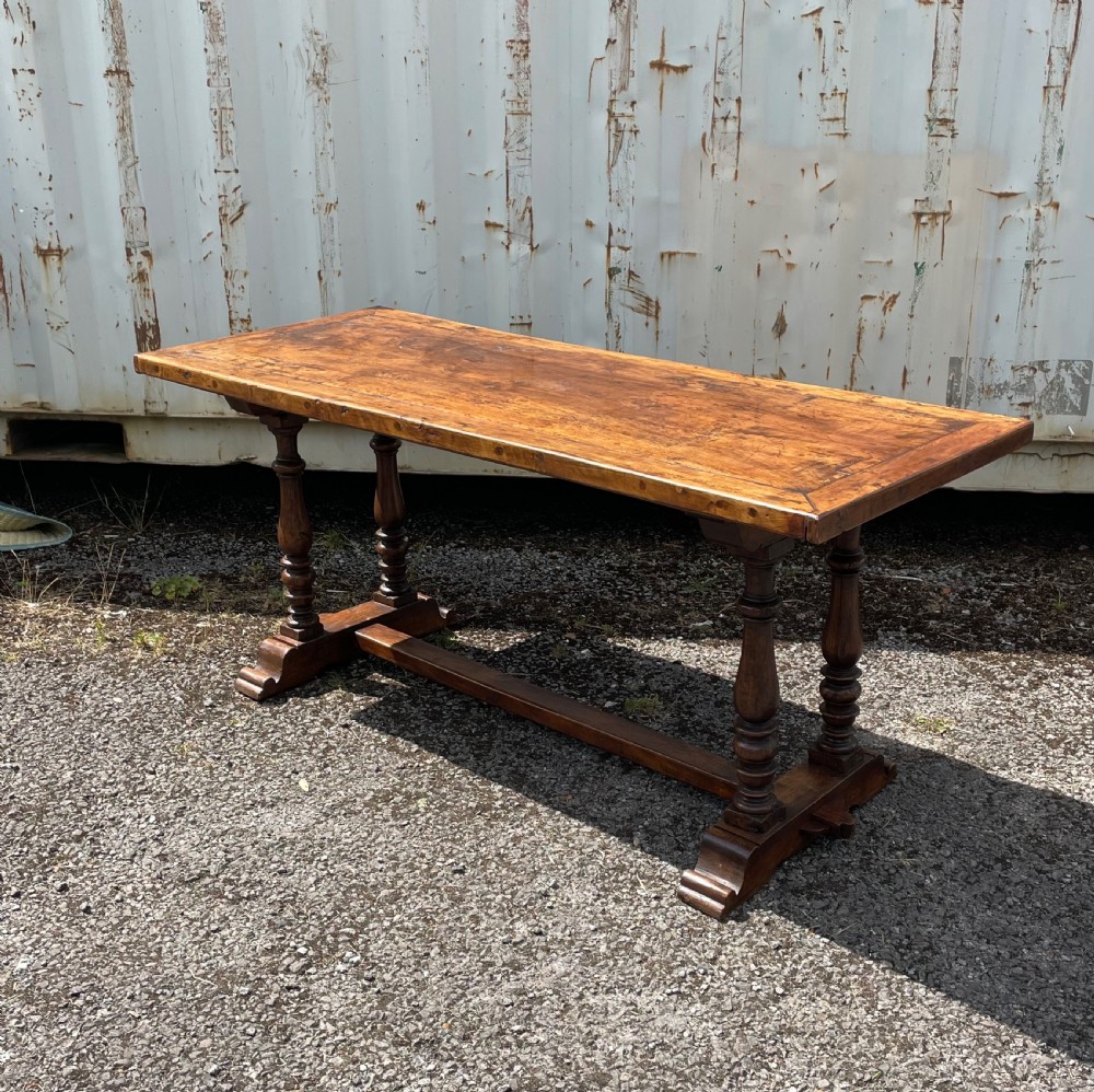 Walnut Period Refectory Table 