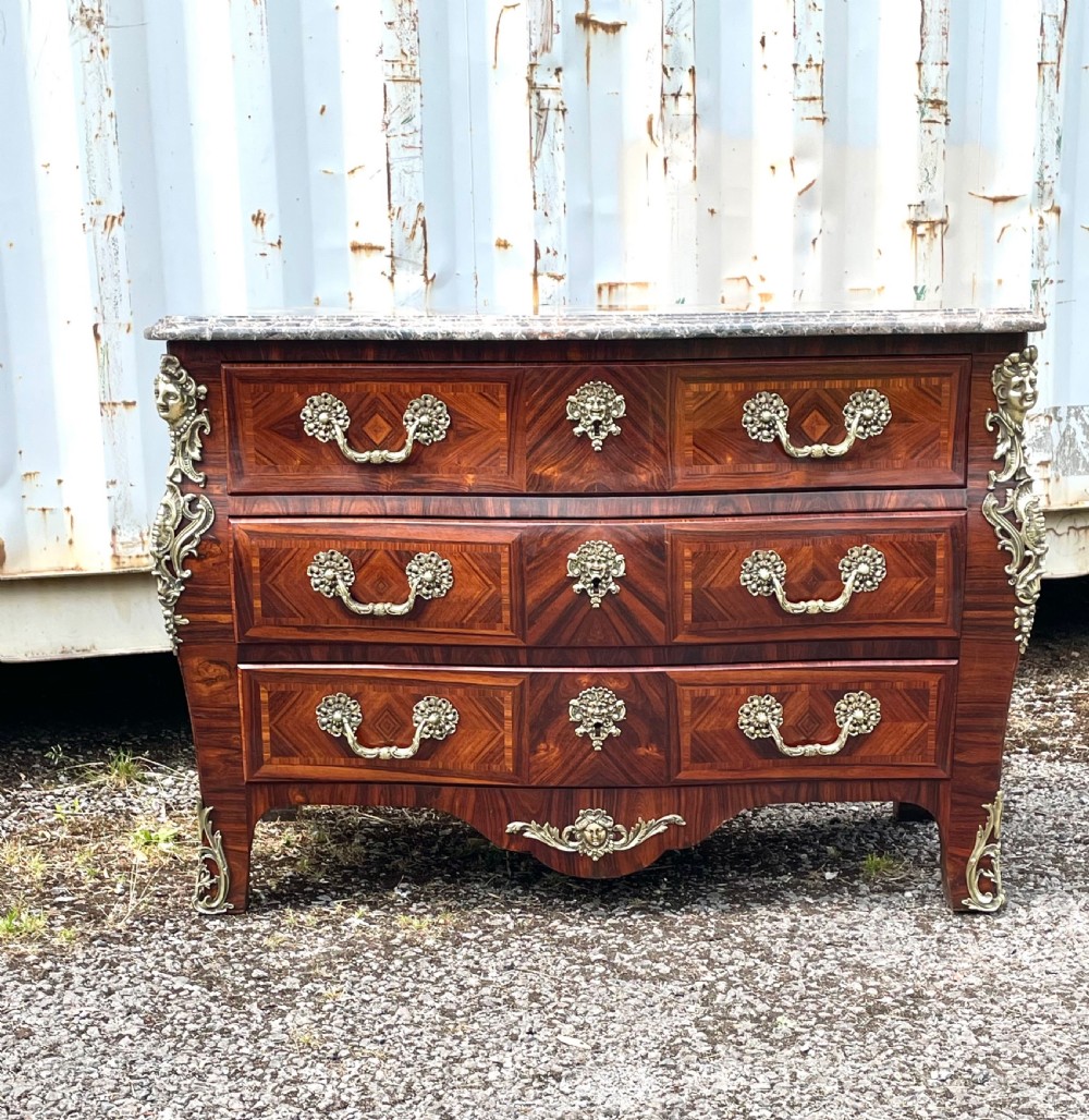 Louis XIV Style Bombe Commode View II