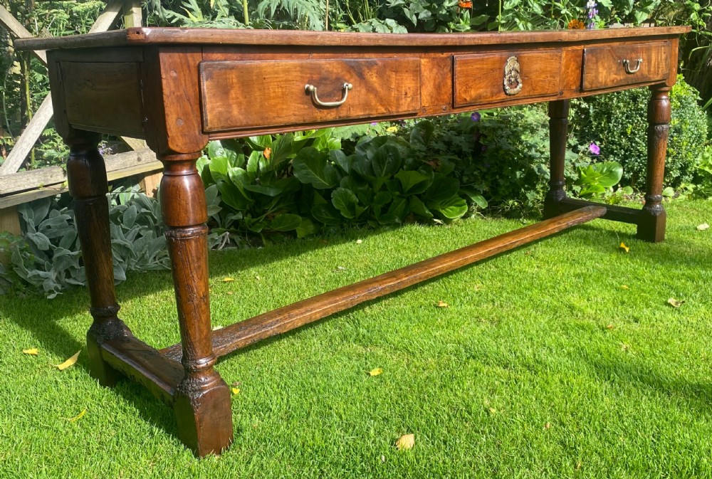 18th Century cherrywood server or serving table  View VI