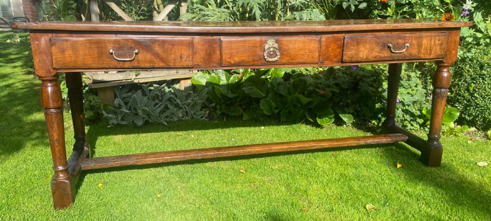18th Century cherrywood server or serving table  View VII