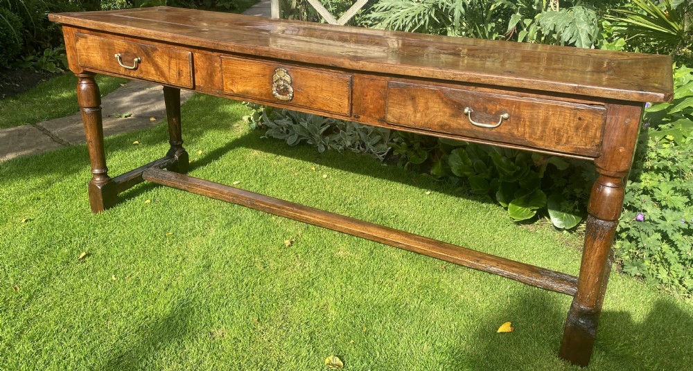18th Century cherrywood server or serving table 