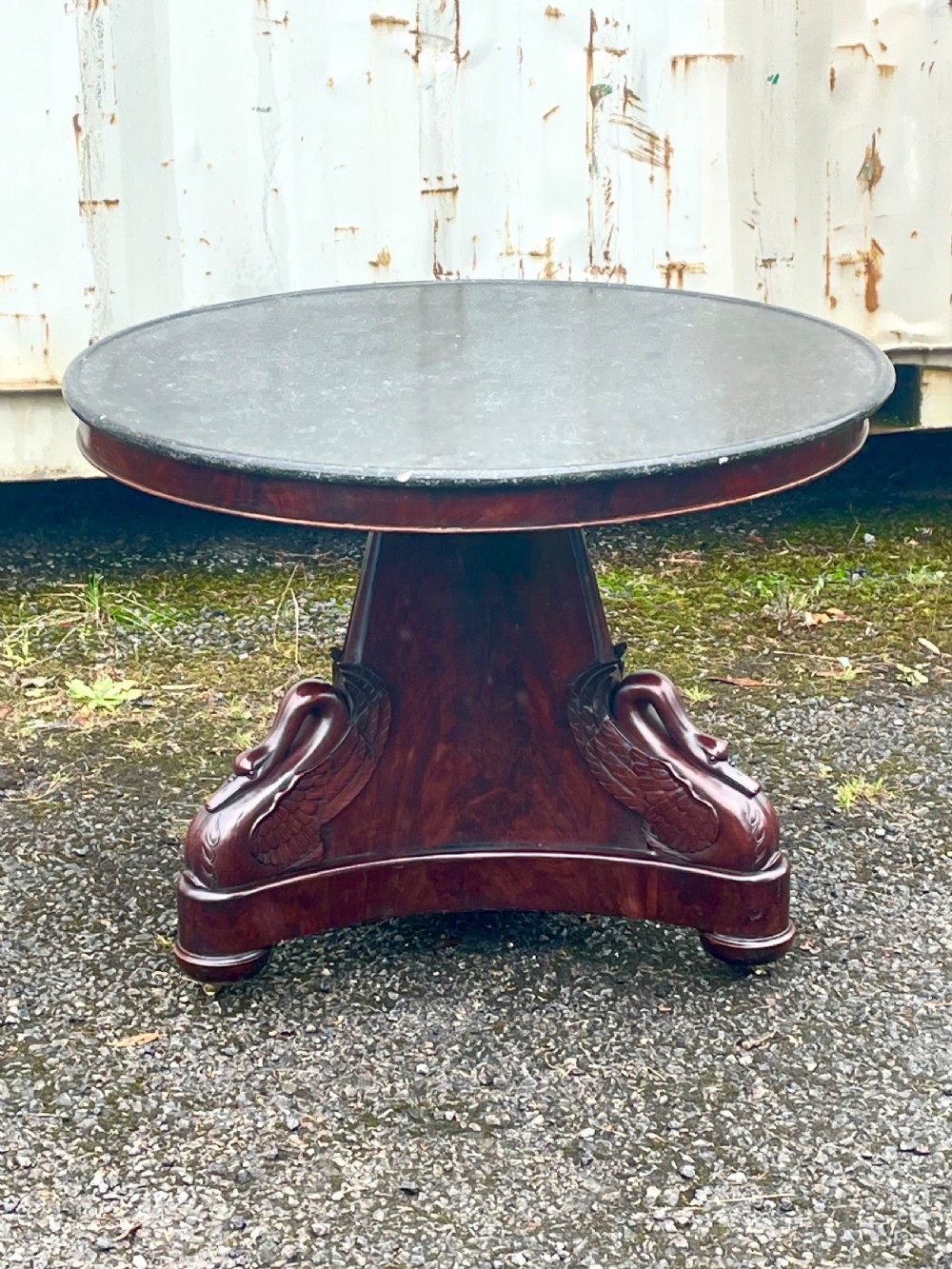 Empire Period Mahogany Gueridon  View II
