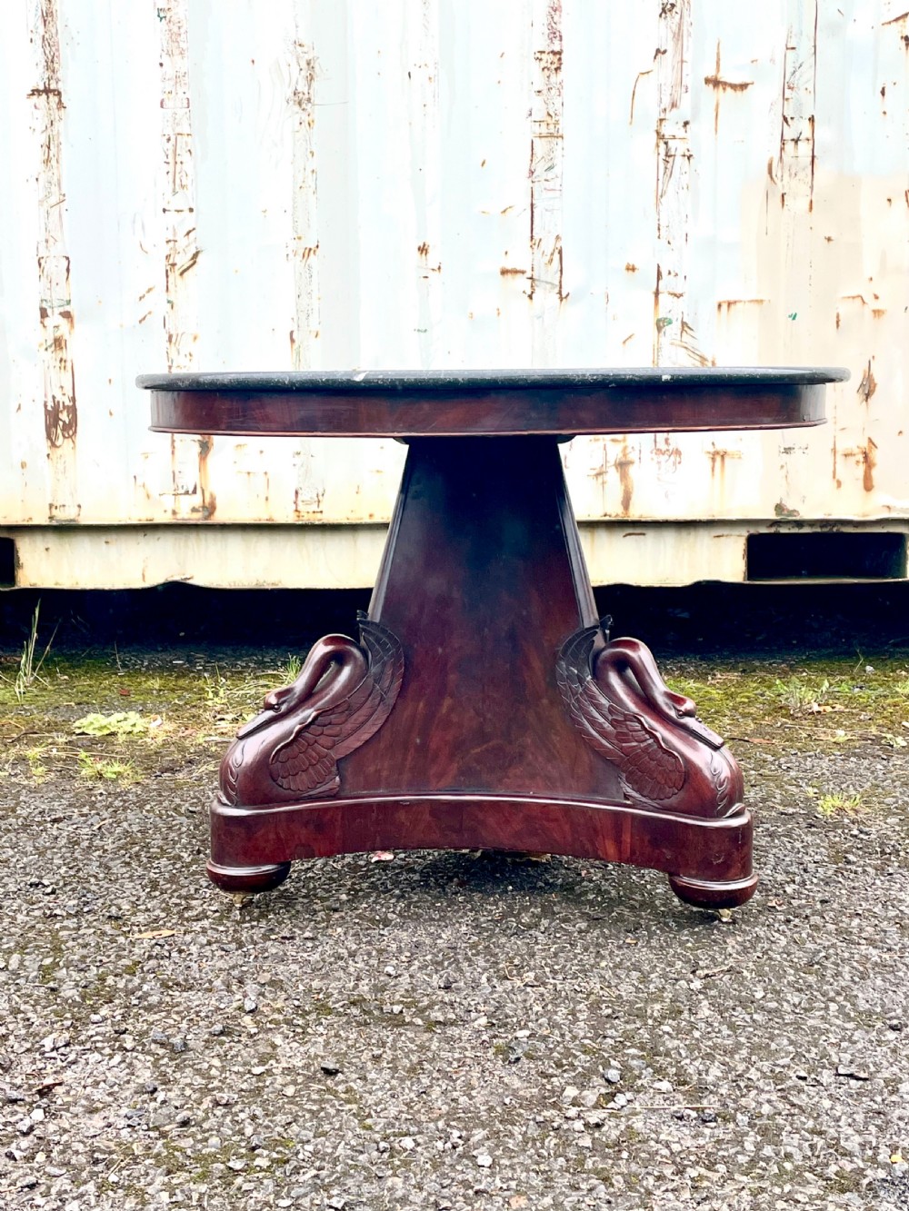 Empire Period Mahogany Gueridon  View III