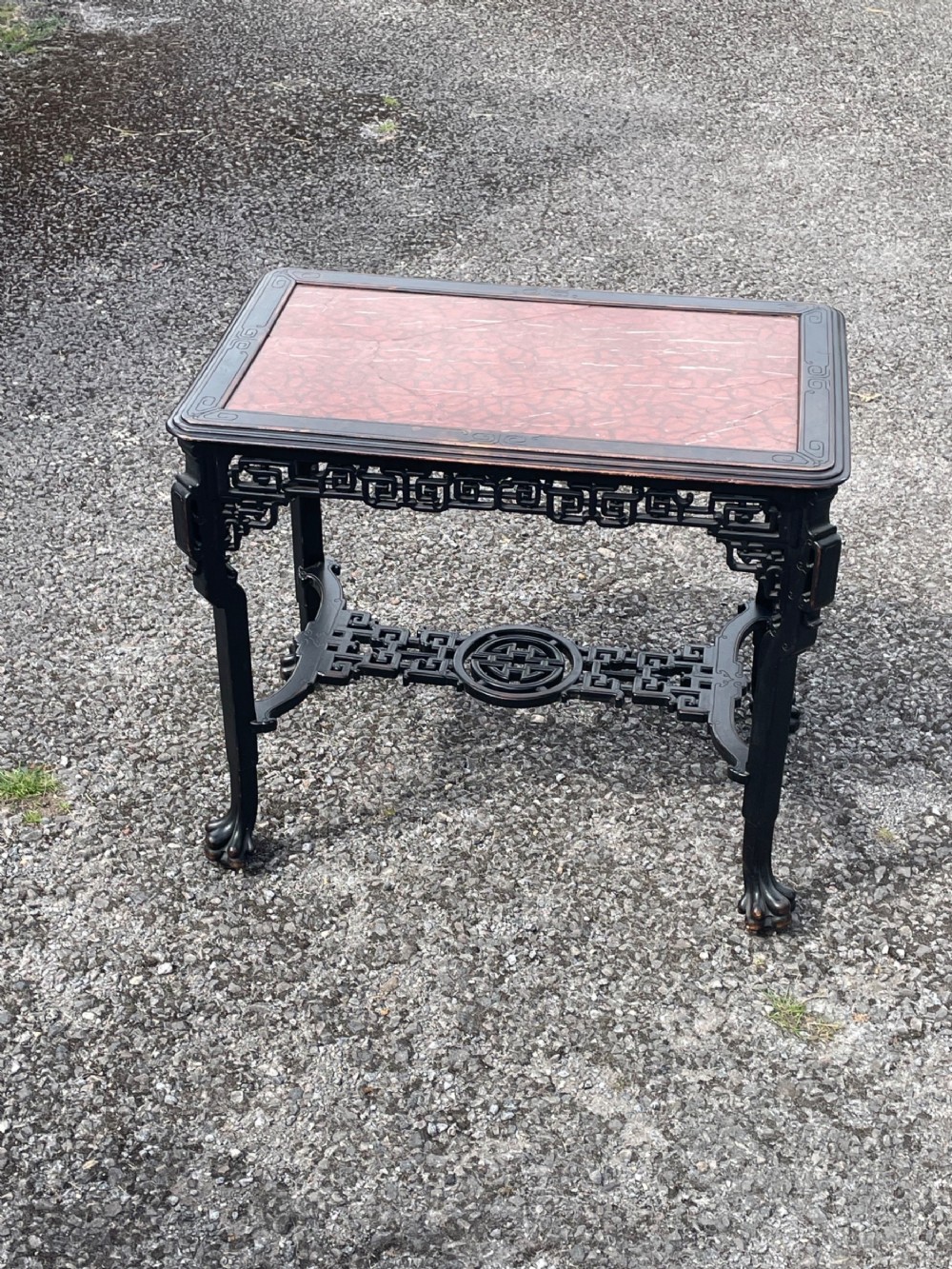 French table in Japanese style in manner of viardot 
