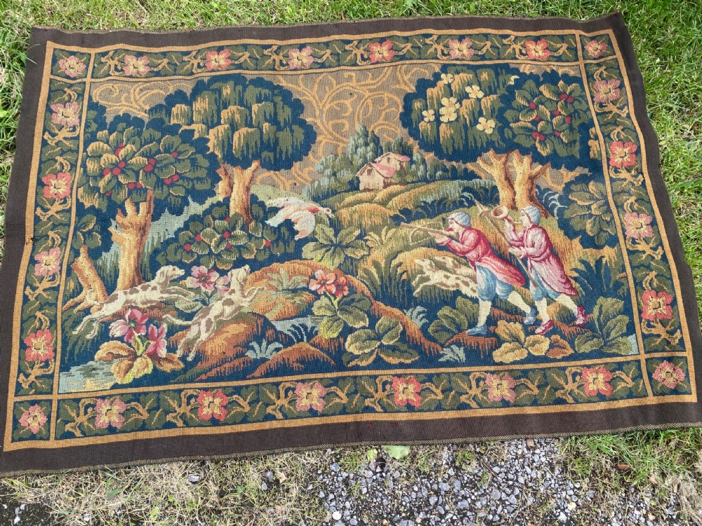 Decorative 19th Century Tapestry  View II