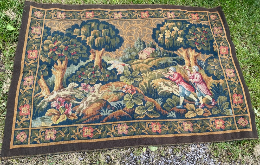 Decorative 19th Century Tapestry  View IV