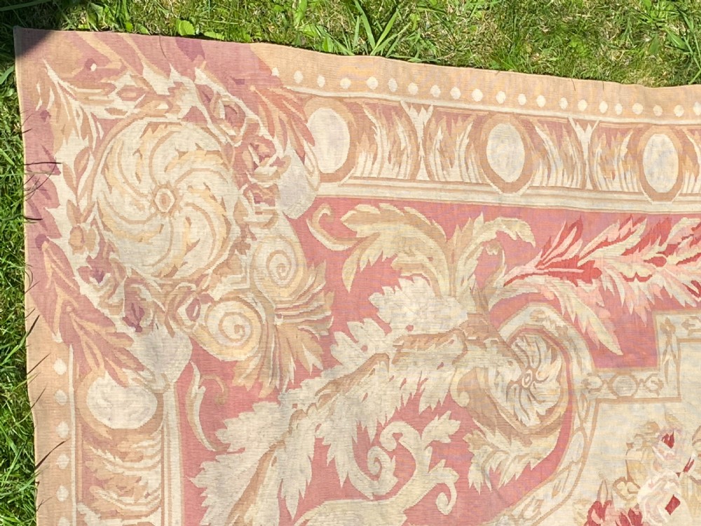 Large Aubusson carpet or wall hanging  View III