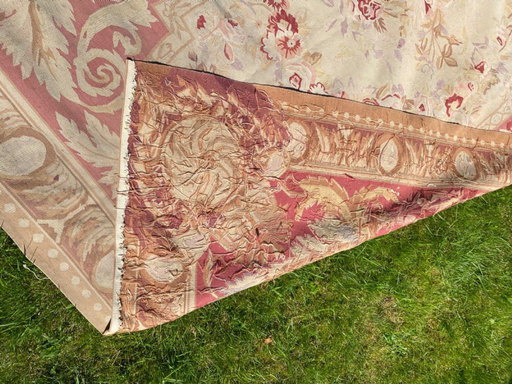 Large Aubusson carpet or wall hanging  View IV