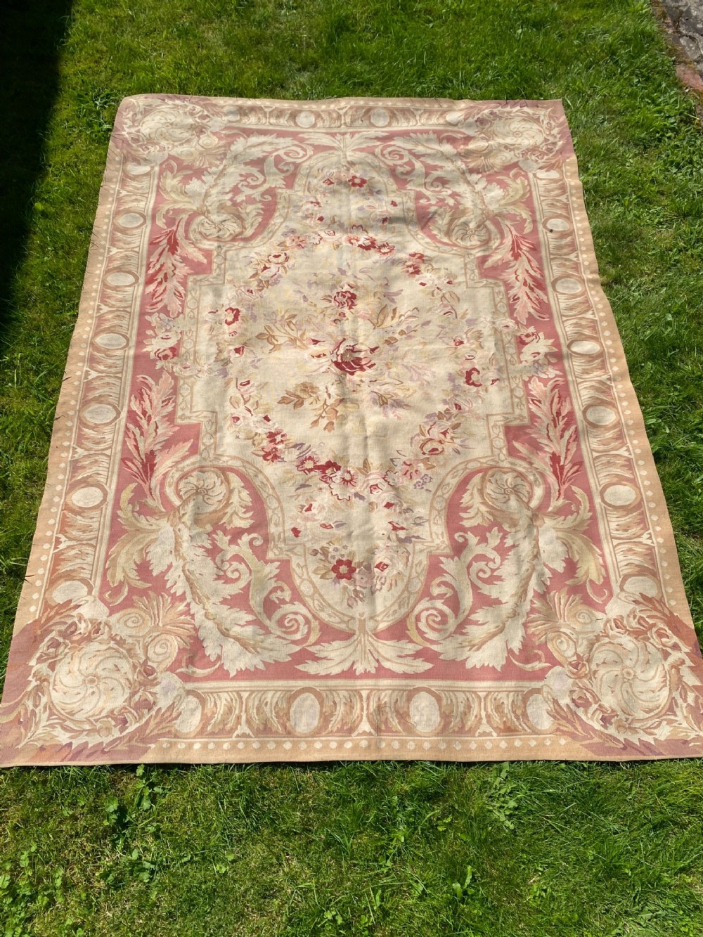 Large Aubusson carpet or wall hanging 