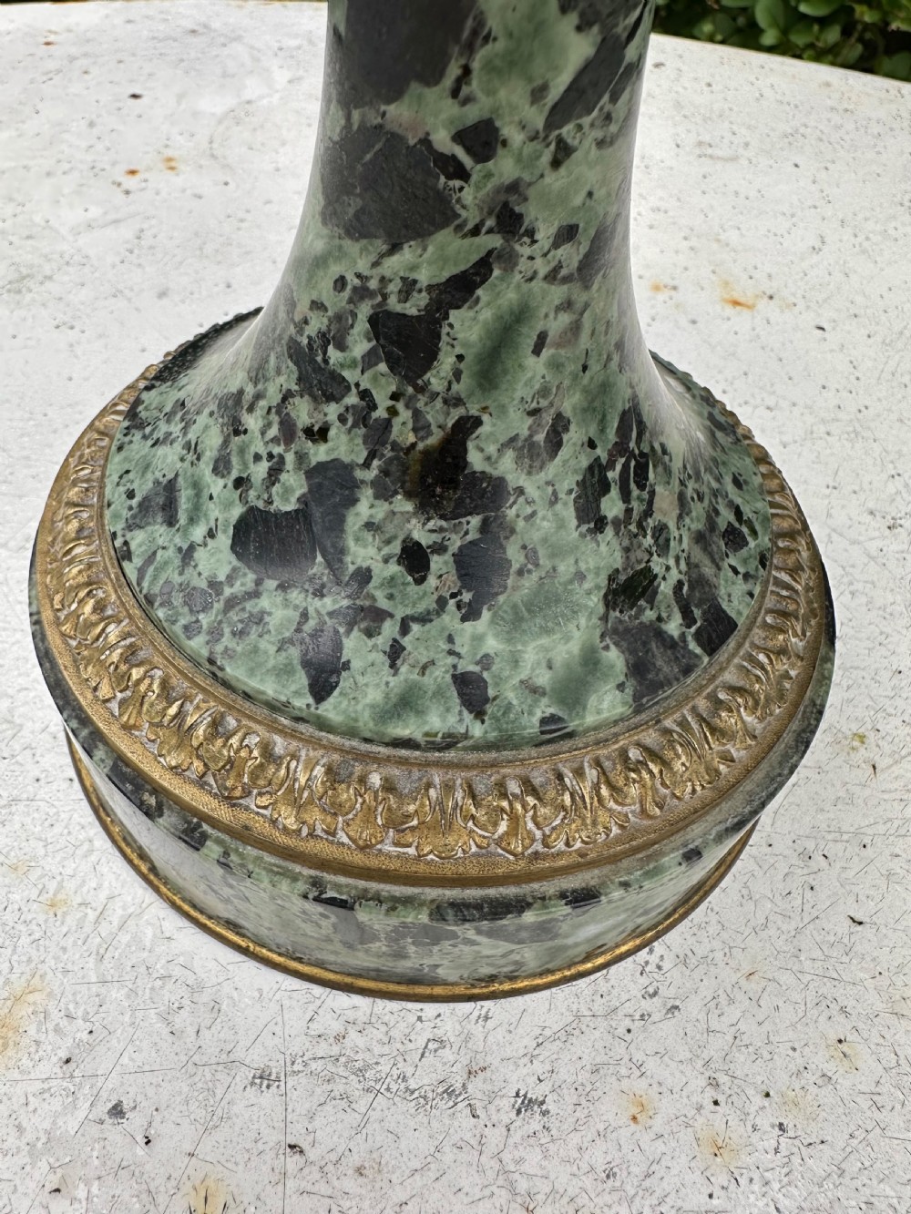 Marble & Bronze Taza  View IV