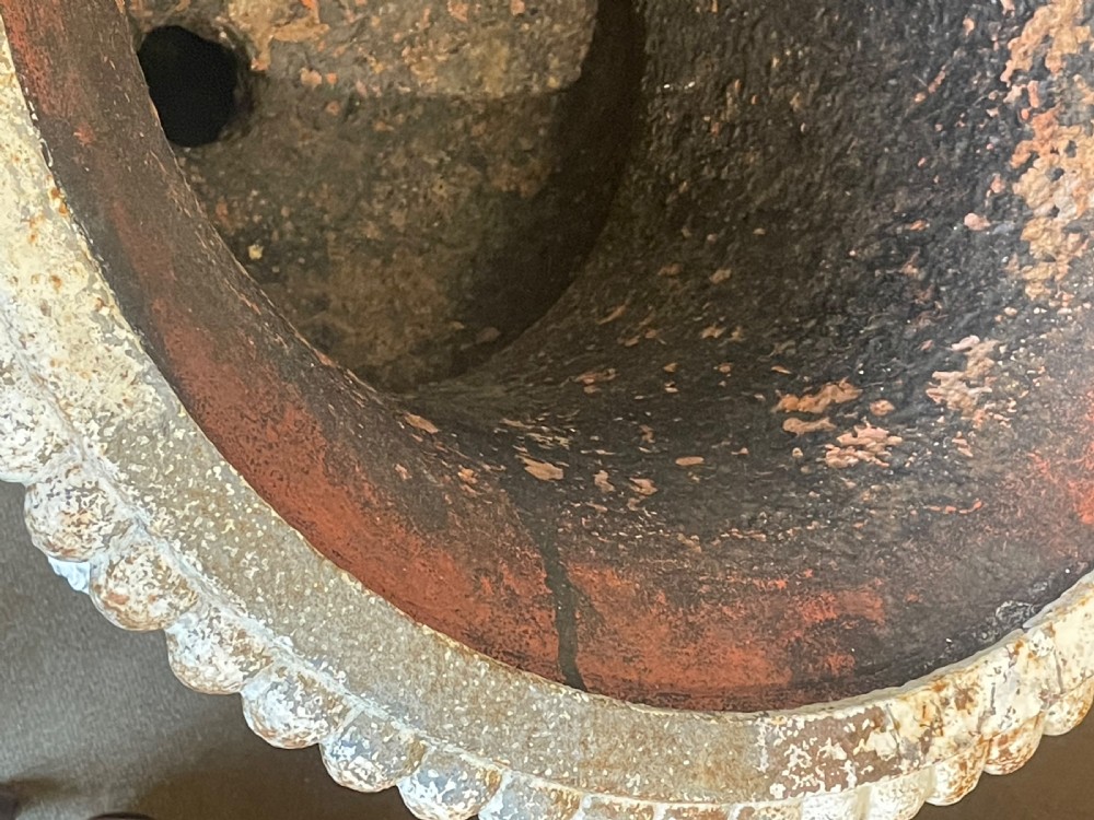 19th Century Cast Iron Urn  View III