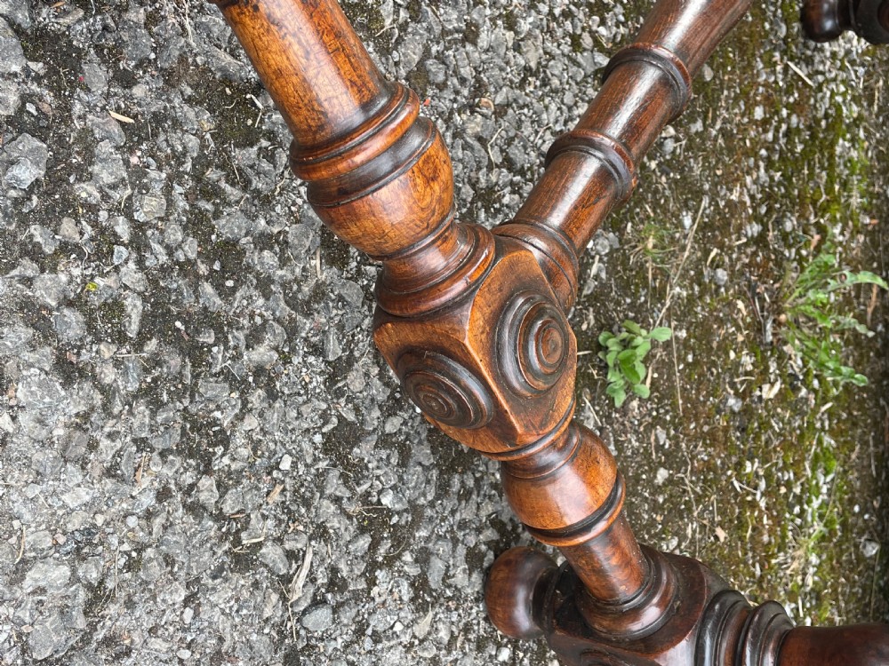 Louis XIV Walnut Side Table  View V
