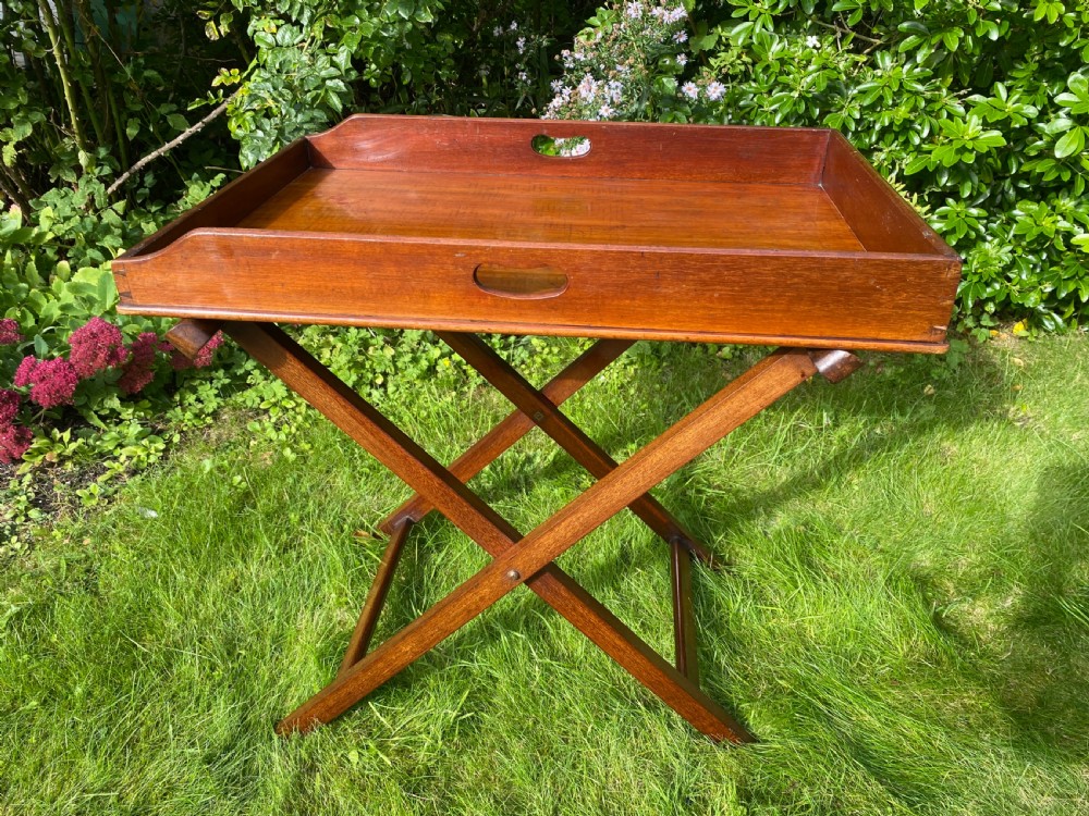 Mahogany Butler’s Tray 