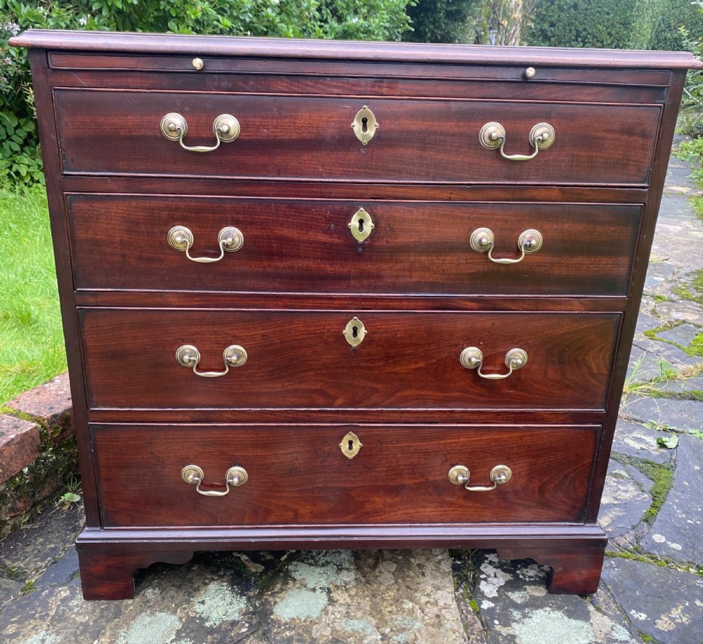 18th Century bachelors chest in Cuban mahogany 