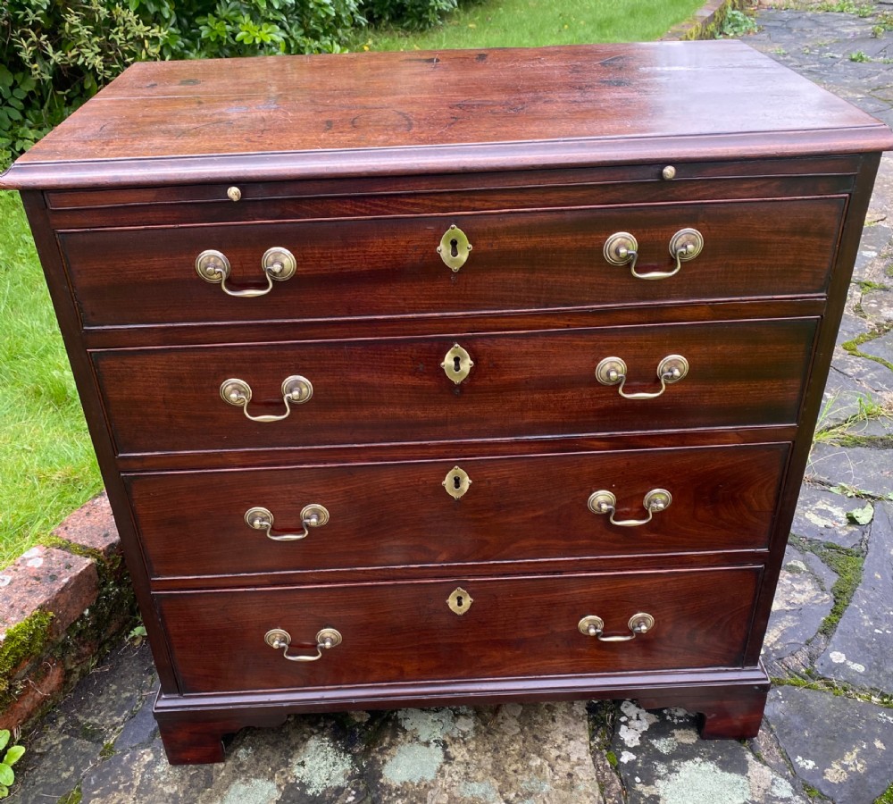 18th Century bachelors chest in Cuban mahogany  View II