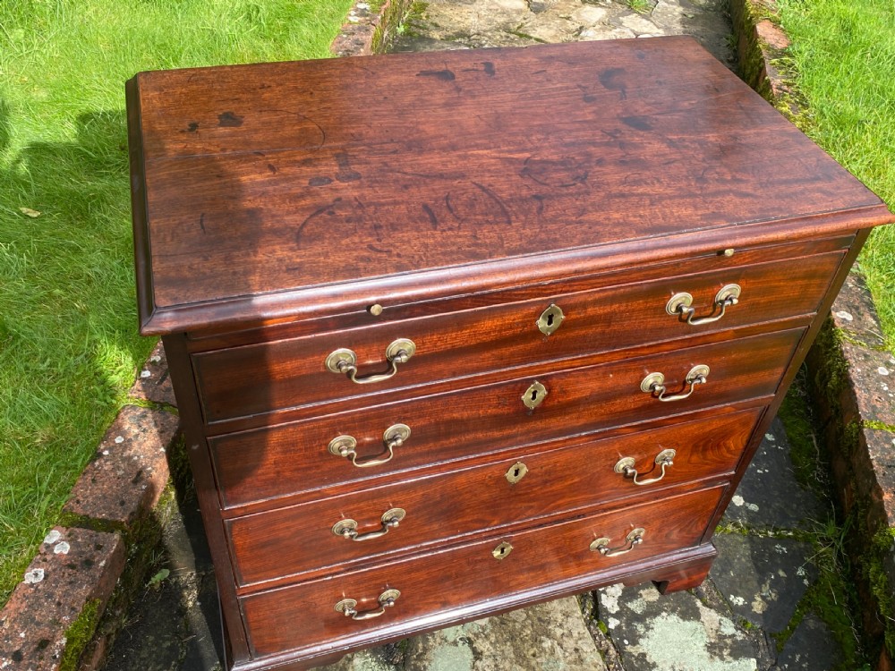 18th Century bachelors chest in Cuban mahogany  View III