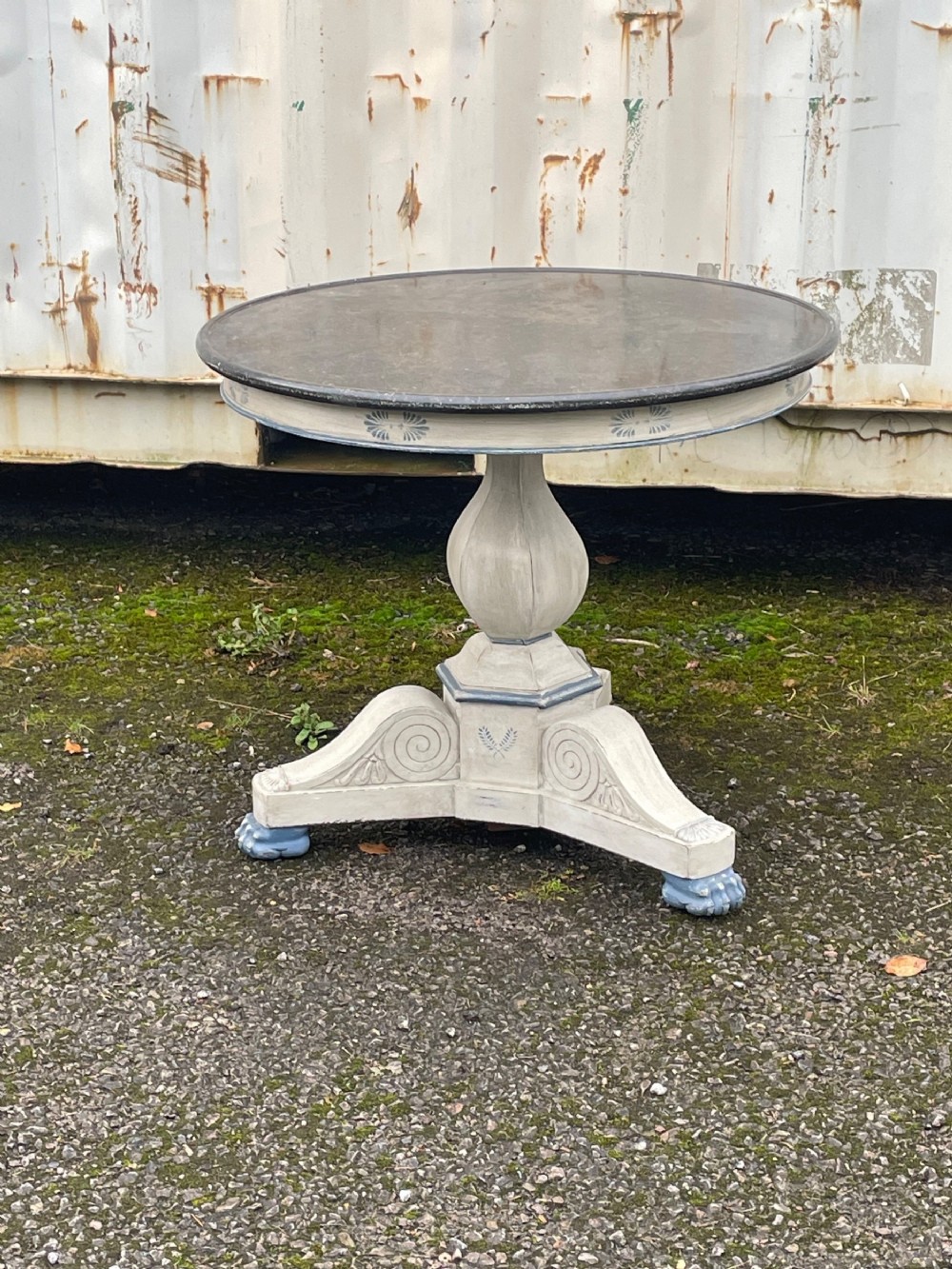 French Painted Gueridon 
