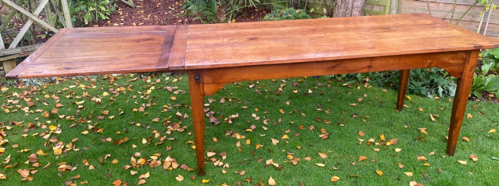French Farm table with leaf View VI