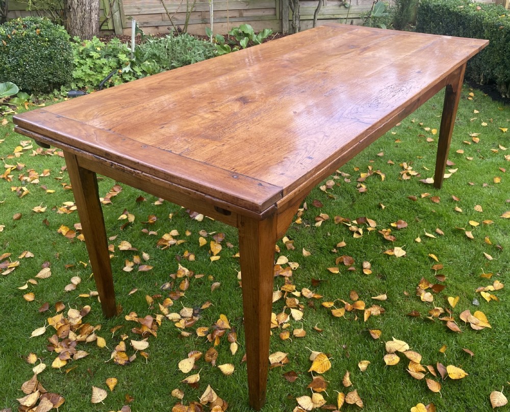 French Farm table with leaf