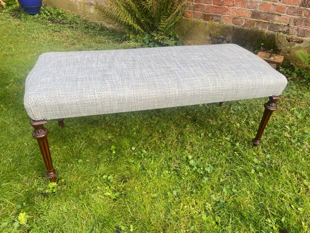 Long walnut Stool  View V